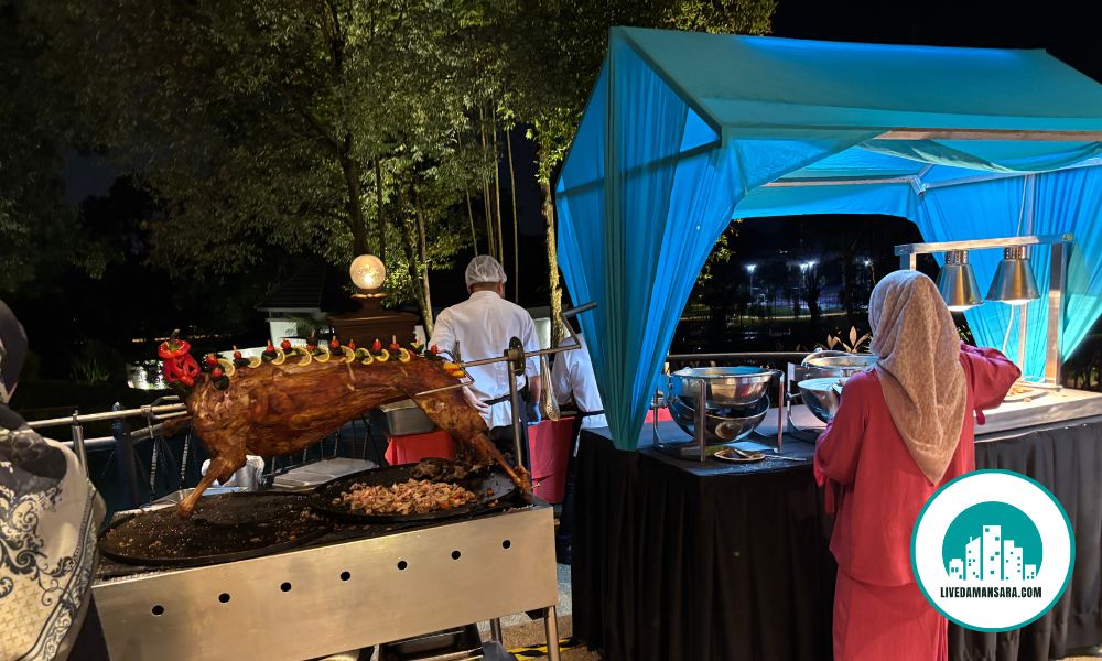 iftar marriot putrajaya kambing golek